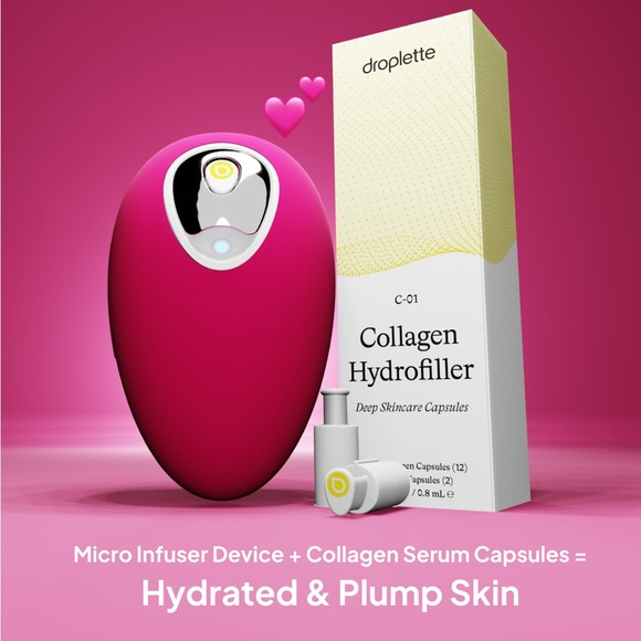 Droplette in Mixed Berry+30 Collagen HydroFiller serum capsules. - Picture 2 of 5
